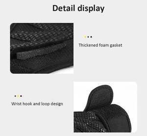 Gants de fitness personnalisés OEM, imprimés, pour la musculation, l'haltérophilie et le cyclisme, vente en gros directe d'usine, gants de gym - Product Image 6