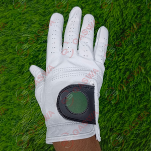 Nouveauté Gants de golf en cuir de cabretta blanc Doux Respirant Professionnel Sports Mitaines pour hommes femmes Main gauche droite - Product Image 4