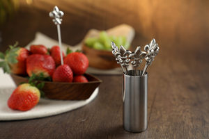 Agitateur de boisson en métal argenté le plus vendu au meilleur prix pour les fêtes de café de restaurant du fabricant et de l'exportateur indiens - Product Image 5