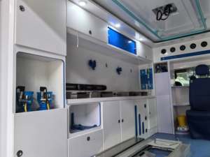 Used Medical <b>Ambulance</b> Vehicle Customization Supported for Emergency Transportation Negative Pressure Type - Product Image 6