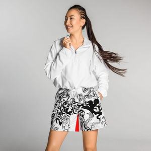 Shorts de sport unisexes IW Comics Designer avec motif artistique de dessins animés, shorts de bain décoratifs - Product Image 1