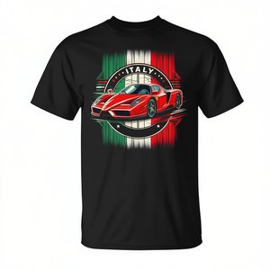 T-shirt promozionale Enzoferrari Enzo Supercar Italiana - Product Image 2