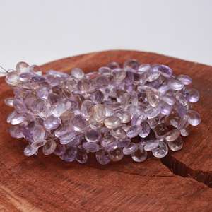 ผู้ขายที่ดีที่สุดธรรมชาติ Ametrine ลูกแพร์ Briolette คุณภาพสูง Ametrine หยดน้ําตาอัญมณีลูกปัด Ametrine หลวมลูกปัดเครื่องประดับสําหรับหัตถกรรม - Product Image 3