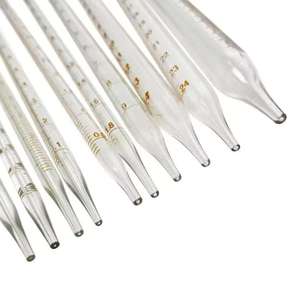 Pipettes compte-gouttes en verre essentielles en stock usine, graduées 10ml 15ml 20ml 30ml 50ml 100ml, tubes cosmétiques en verre - Product Image 2