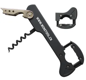 2024 Best Wine Bottle Openers Boomerang Keychain Corkscrew With No Blade no knife for airline companies
