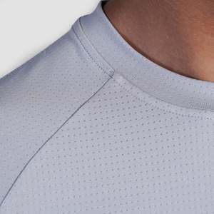 เสื้อยืดเจอร์ซีย์สีเทาอ่อน GA Essential Solid ผลิตจากโพลีเอสเตอร์ 100% น้ำหนัก 300 กรัม พิมพ์ลายด้วยเทคนิคซิลค์สกรีน - Product Image 5
