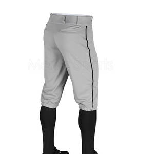 Pantalon de baseball personnalisé pour jeunes hommes, grande taille, respirant, 100 % polyester, séchage rapide, service OEM - Product Image 2