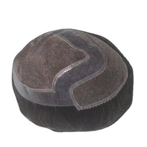 Raw <b>Hair</b> Mono <b>Front</b> <b>Lace</b> 100% <b>Human</b> <b>Hair</b> <b>Wig</b> Toupee Patches Prosthetic Taz <b>Hair</b> BD High Quality - Product Image 1