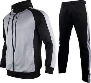 Survêtements d'hiver 100% coton Pakistan pour hommes, style britannique, tendance, hauts et bas de survêtement, coupe régulière, ensemble de jogging - Product Image 4