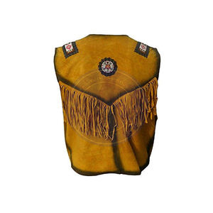 2024 <b>Men</b> Western Suede <b>Leather</b> <b>Vest</b> for <b>Men</b> Thick <b>Leather</b> <b>Vest</b> in High Quality With Custom Logo <b>Vest</b> - Product Image 6