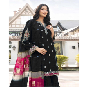 ชุดอินเดียและปากีสถานสำหรับผู้หญิงชุดทางการและปาร์ตี้ชุดเดรส shalwar kameez gharara ปักแน่นพร้อมผ้าคลุมไหล่ - Product Image 6