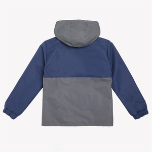 Veste coupe-vent pour homme, légère, imperméable, avec logo personnalisé, pour le sport de plein air, couleur contrastée, coupe-vent - Product Image 2