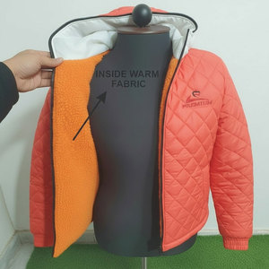 Veste matelassée en duvet d'hiver pour homme de haute qualité, tendance, col montant, légère, avec capuche, pour homme - Product Image 5