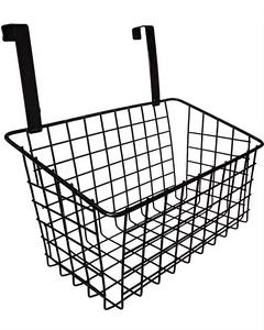 ตะกร้าลวดโลหะแขวนผนังสำหรับจัดเก็บของ ตะกร้าอเนกประสงค์สำหรับห้องครัว ห้องน้ำ และสำนักงาน ผลิตอย่างแม่นยำ แข็งแรง ทนทาน - Product Image 3