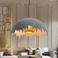 Fusen Décoration d'intérieur : Abat-jour en feutre faits main, style européen moderne, écologiques, personnalisables OEM/ODM, garantie 2 ans