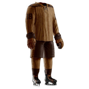 Nouvelle conception, prix bas, sublimation, broderie de haute qualité, uniforme de hockey sur glace personnalisé pour équipe, uniforme de hockey sur glace personnalisé - Product Image 6