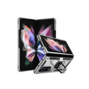 Coque de protection en silicone JoieCreatif Vega pour Samsung Galaxy Z Fold 3, étui anti-traces de doigts premium, électroplaqué, emballé - Product Image 2