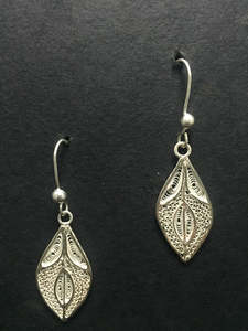 ต่างหูเงินออกซิเดชั่น6ต่างหูที่แกว่งไปมาและมีประกายระยิบระยับเครื่องประดับแฟชั่นสไตล์ชนเผ่าสำหรับผู้หญิงคุณภาพส่งออก - Product Image 3