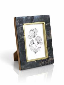 Cadre photo en corne naturelle de qualité supérieure, style viking, pour la décoration de la maison et du bureau, disponible à la vente - Product Image 4