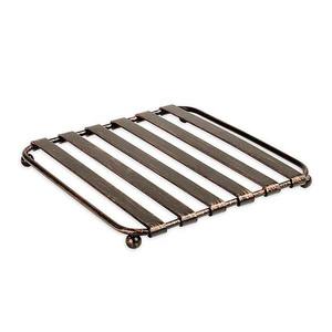 Metal Wire Trivet With <b>Black</b> Powder Coated Mats & Pads <b>and</b> <b>Coaster</b> in Bulk Premium Quality Wholesale Table Accessories - Product Image 2
