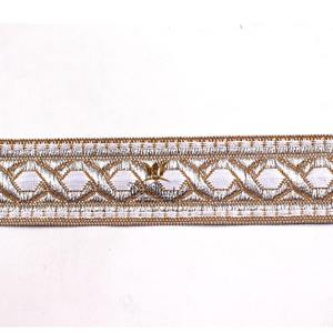 Dentelle et tresse pour vêtement Dentelle tressée brodée et tresse en couleurs personnalisées - Product Image 6