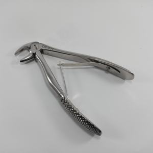 Fórceps Dentales Manuales Ergonómicos de Alta Calidad, Instrumentos Quirúrgicos de Metal, Certificación CE, Patrón Inglés Inferior Anterior, Venta al por Mayor - Product Image 1