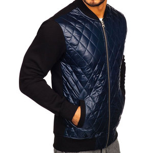 La chaqueta de invierno Bomber para hombre más vendida a la venta, chaquetas bomber para hombre de la mejor calidad de fabricante OEM de estilo callejero - Product Image 4