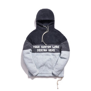 Sudadera con Capucha de Sherpa 100% Algodón Grueso para Clima Invernal, Estilo Urbano Transpirable y Ecológico con Soporte de Movimiento Flexible - Product Image 6