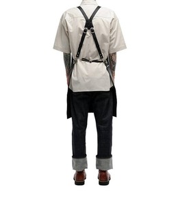 ผ้ากันเปื้อนสำหรับบาร์เทนเดอร์ทำจากหนังงานตามสั่งชุดเชฟบาริสต้าบาร์บีคิวอุปกรณ์หลากหลายกระเป๋าเครื่องมือ LAN-0123ใส่เครื่องครัวร้านอาหาร - Product Image 6