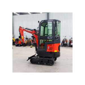 Maniobra de mini excavadora oscilante de cola cero en espacios reducidos - Product Image 5