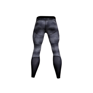 Leggings de compression pour hommes de style tendance pleine longueur Spandex/Polyester antibactérien séchage rapide respirant de haute qualité personnalisé - Product Image 6