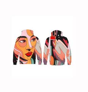 Sweat à capuche d'impression Teares Top qualité 100% coton sweats à capuche pour hommes sweats 450gms Streetwear survêtements poids lourd bouffée personnalisée - Product Image 1