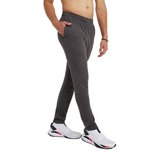 Pantalones de chándal de algodón transpirable de alta calidad para hombre, pantalones con logotipo personalizado para gimnasio, Jogging para hombre, bolsillos con cremallera, Jogger cómodo - Product Image 4