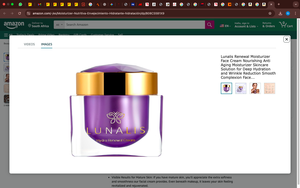 Lunalis ครีมเพิ่มความชุ่มชื้นสำหรับผิวหน้า, ครีมบำรุงผิวต่อต้านริ้วรอยสำหรับผิวธรรมดาผู้หญิงผู้ใหญ่ (50มล.) 1ปีเก็บรักษา - Product Image 3