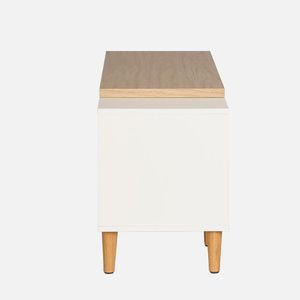 Console TV moderne Yemon finition naturelle pour téléviseurs jusqu'à 32 "pour salon - Product Image 5