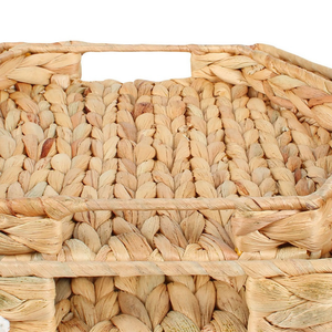 High Good Quality Water Hyacinth <b>Trays</b> Set Table Serving Decorative <b>Trays</b> Home Wholesale Good Price <b>Kitchen</b> <b>Tray</b> Organizer - Product Image 2