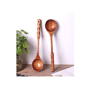 New Wood Soup <b>Spoon</b> Accessories Cooking <b>Set</b> with <b>Wooden</b> Handle of 2pcs Including Cooking <b>Spoon</b> with Sale - Product Image 6