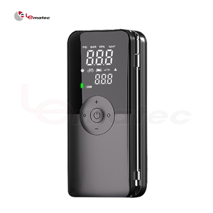 Gonfleur d'air sans fil Lematec 101-150Psi avec écran LCD et fonction power bank pour voitures et ballons de sport - Product Image 1