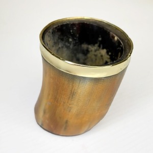 Verre à corne vintage fait main indien pour cadeaux et bars et fêtes à la maison - Product Image 2