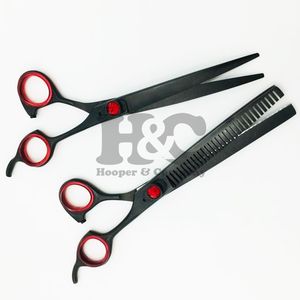 ชุดกรรไกรตัดขนสัตว์เลี้ยงแบบใหม่กรรไกรตัดโลโก้ออกแบบได้ตามที่ต้องการทำจากสเตนเลสน้ำหนักเบา6ชิ้นพร้อมพิมพ์โลโก้ฟรี - Product Image 5