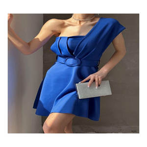 ชุดเดรสฤดูร้อนสำหรับผู้หญิงชุดปาร์ตี้วันเกิดผู้หญิง2M 2S 2L ๆแบบลำลองหรูหรา - Product Image 1