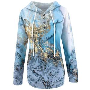 Ensemble de sweats à capuche en molleton brodés sur mesure de haute qualité pour femmes, taille plus, automne/hiver, avec couleur personnalisée - Product Image 6