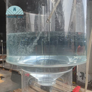บริการผลิตอะคริลิก Lucite ด้วยเครื่อง CNC และเครื่องตัดลวด EDM พร้อมบริการขึ้นรูปหน้าแปลนเกลียวใน/นอกแบบกำหนดเองที่มีความแม่นยำสูง - Product Image 2