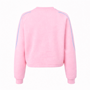 Sudadera Jack And Jill Of America, Sudadera Informal de Algodón para Mujer, Cuello Redondo, Jersey Bordado, Suéter de Punto - Product Image 3