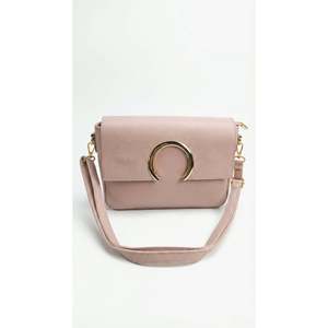 Bolso cruzado estructurado en piel genuina Dollaro - Hecho en Italia - Art. 26039 - Product Image 1