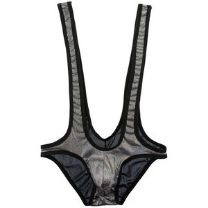 Combinaisons pour hommes personnalisées, combinaison sans dos, sous-vêtements sexy, justaucorps, costume, vêtements de nuit, <span class=keywords><strong>string</strong></span> - Product Image 4