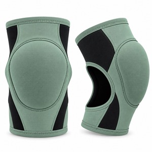 Genouillères de danse en polyester/nylon/spandex doux, genouillères de volley-ball respirantes, genouillères de yoga en mousse épaisse, genouillères de soutien pour filles W - Product Image 6