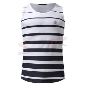 Camiseta Deportiva para Hombre, Talla XL, Transpirable, de Algodón y Fibra de Bambú, Tejida, para Entrenamientos y Carreras de Verano, con Logotipo Personalizado - Product Image 3