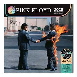 Calendrier mural Pink Floyd 2025 – Impression papier pour bureau, avec horloge et cadre photo – Promotion - Product Image 2