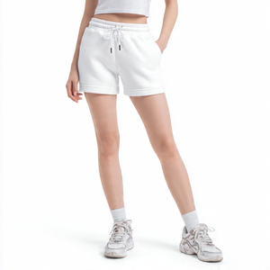 Pantalones cortos de lana de invierno de alta calidad para mujer, pantalones cortos para correr, ropa de calle de invierno para mujer, pantalones cortos de lana con cordón en la cintura para mujer - Product Image 3